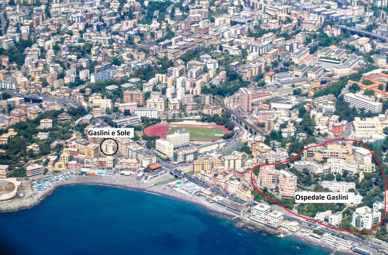 Gaslini E Sole Hotel Genova Exterior foto